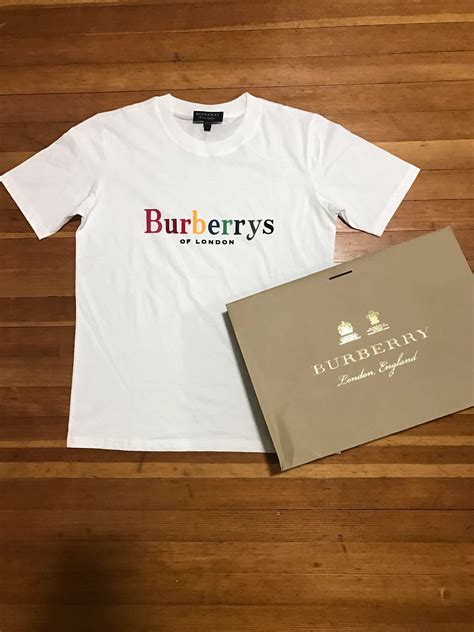 Burberry Rainbow Reissued Cotton T